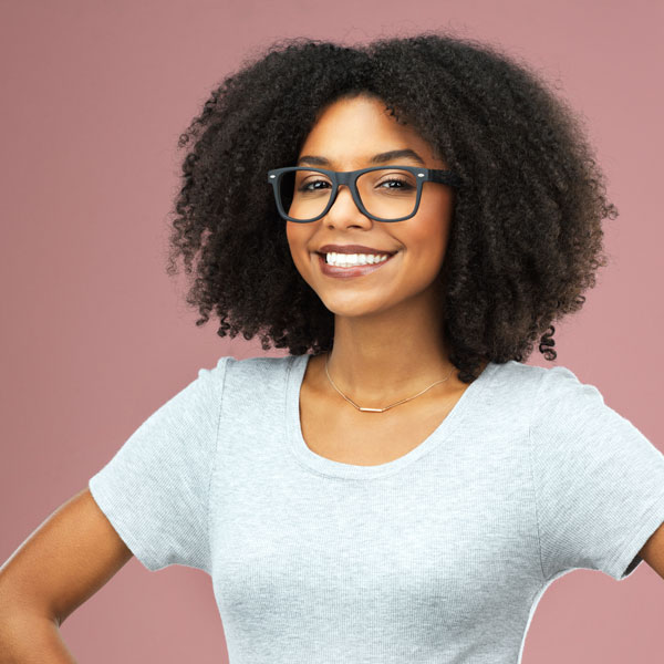 smiling woman